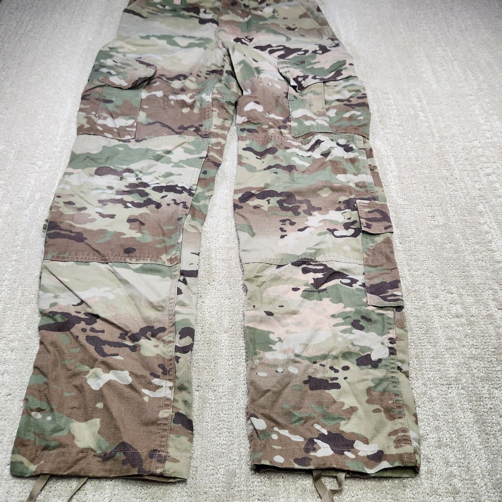 Military Camo Cargo Pants Adult Small Multi Cam Combat Trousers Insect Shield